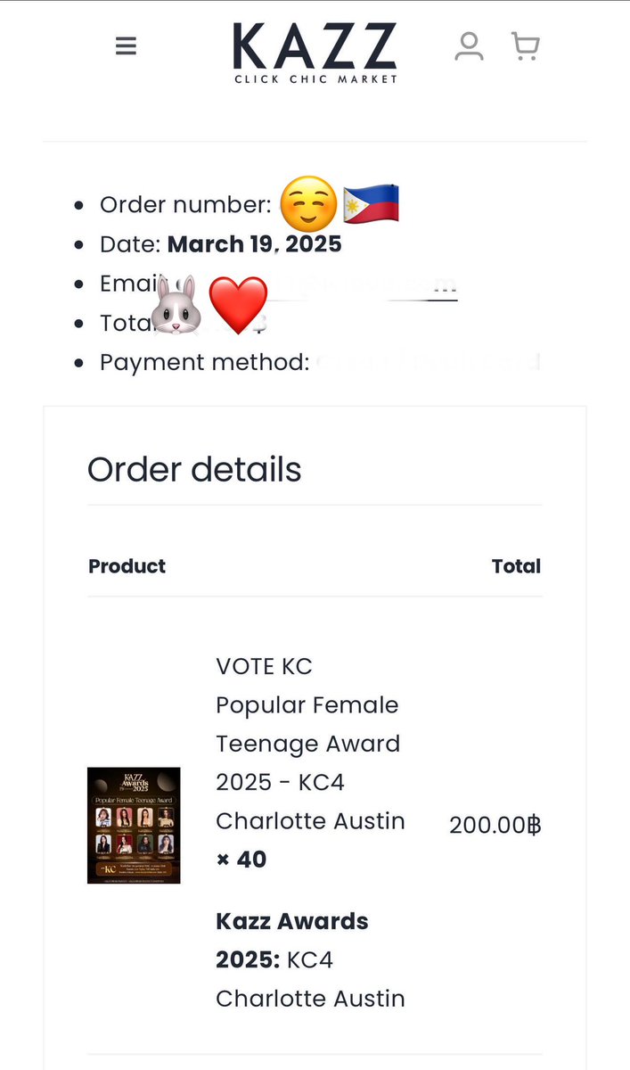 Team Austin (vi SmileyPh)🐰🇵🇭 (@chietizenj) on Twitter photo VOTE FOR CHARLOTTE : KC Popular Female Teenage Award 🏆
📍KC4 Charlotte Austin Charlotte Austin
1️⃣ WEBSITES for unlimited votes per day.
Paid 📎 : kazzmarket.com/product/vote/v…
GLAMOROUS CHARLOTTE19 #CharlotteAustin
<a href="/itscharlotty/">Charlotte Austin</a> VOTE FOR CHARLOTTE : KC Popular Female Teenage Award 🏆
📍KC4 Charlotte Austin Charlotte Austin
1️⃣ WEBSITES for unlimited votes per day.
Paid 📎 : kazzmarket.com/product/vote/v…
GLAMOROUS CHARLOTTE19 #CharlotteAustin
<a href="/itscharlotty/">Charlotte Austin</a>