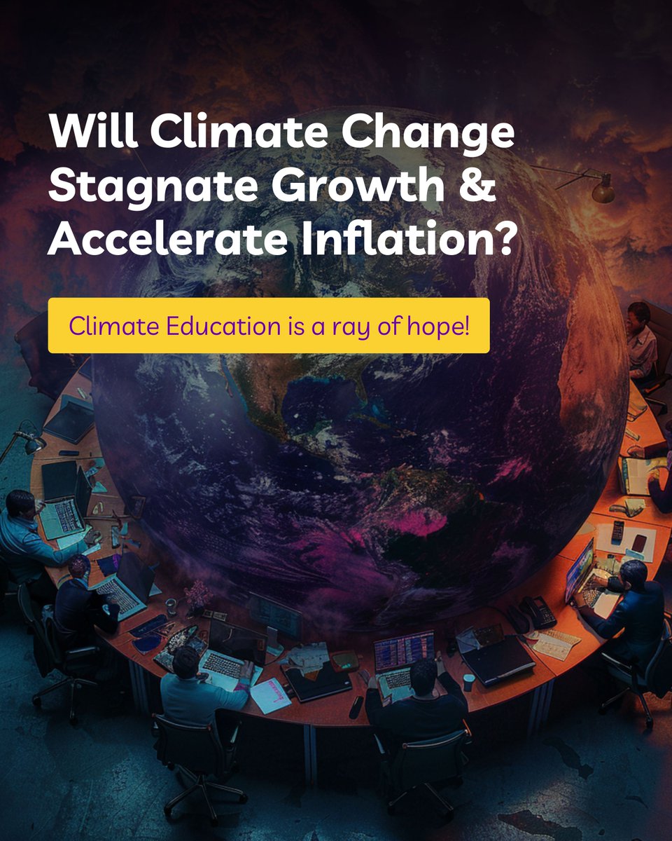 Climate change isn’t just an environmental issue—it’s an economic challenge disrupting industries &amp; policies. 

#NEP2020 emphasises climate education to:

🔹Raise awareness
🔹Build resilient economies
🔹Drive innovation
🔹Empower communities

Know More: theworldforumforeducation.com