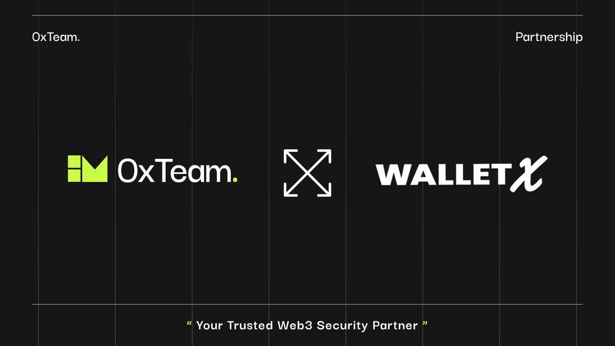Vaultlinesec's tweet photo. Big news! ๐ 0xTeam is now ๐ฝ๐ฎ๐ฟ๐๐ป๐ฒ๐ฟ๐ฒ๐ฑ ๐๐ถ๐๐ต @getWalletX to strengthen Web3 security. ๐
Together, we're making digital assets safer and more secure. Stay tuned for whatโs next! ๐
@getWalletX
#0xTeam #Walletx https://t.co/GCXHEvu0Xk