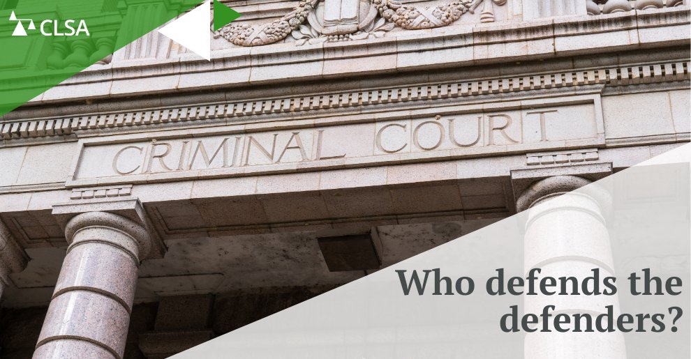 Criminal defence solicitors stand on the front lines, ensuring fair trials and access to justice, but who stands up for them?

Help grow our numbers encouraging your fellow criminal law solicitors to join today.

#DefendTheDefenders #CriminalJustice #CriminalLawyers