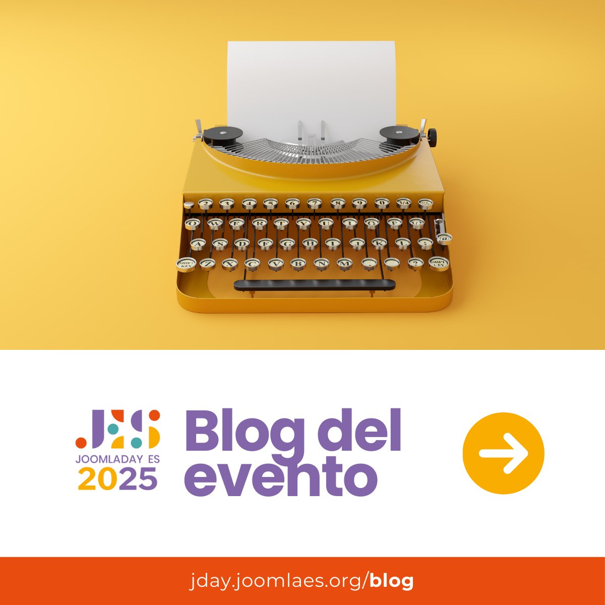 📢 ¡El blog de JoomlaDay ES 2025 ya está aquí! 🚀
📖 Descubre:
✨ Detalles exclusivos del evento.
✨ Entrevistas de interés.
✨ Y mucho más...
🎯 Perfecto para estudiantes y devs que quieren destacar.
🔗 jday.joomlaes.org/blog
#Joomla #TechBlog #joomladayes