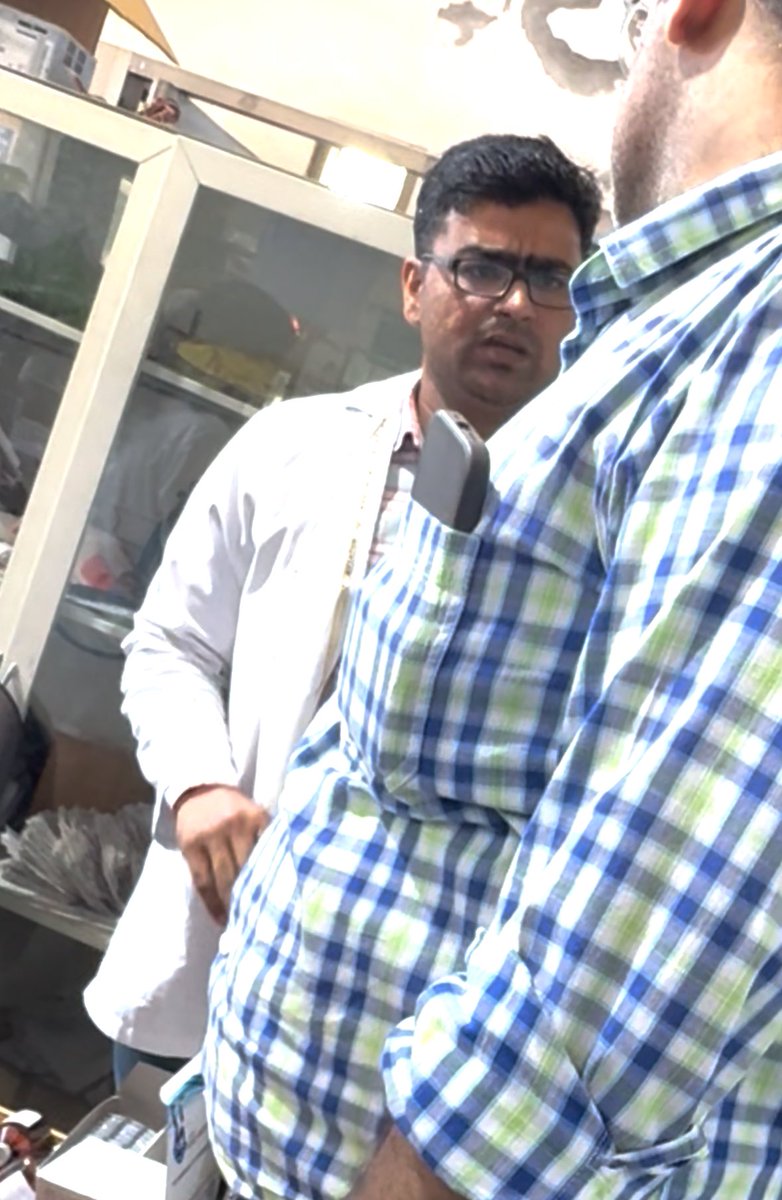 drmohitarya's tweet photo. @NHMHRY @ndtvindia @BJP4Haryana This was the person who was responsible for all this. Strict action should be taken against. #Being_a_doctor if he can misbehave with me i don’t know how must he be responding to elder patients . https://t.co/3KLNKt4ES1