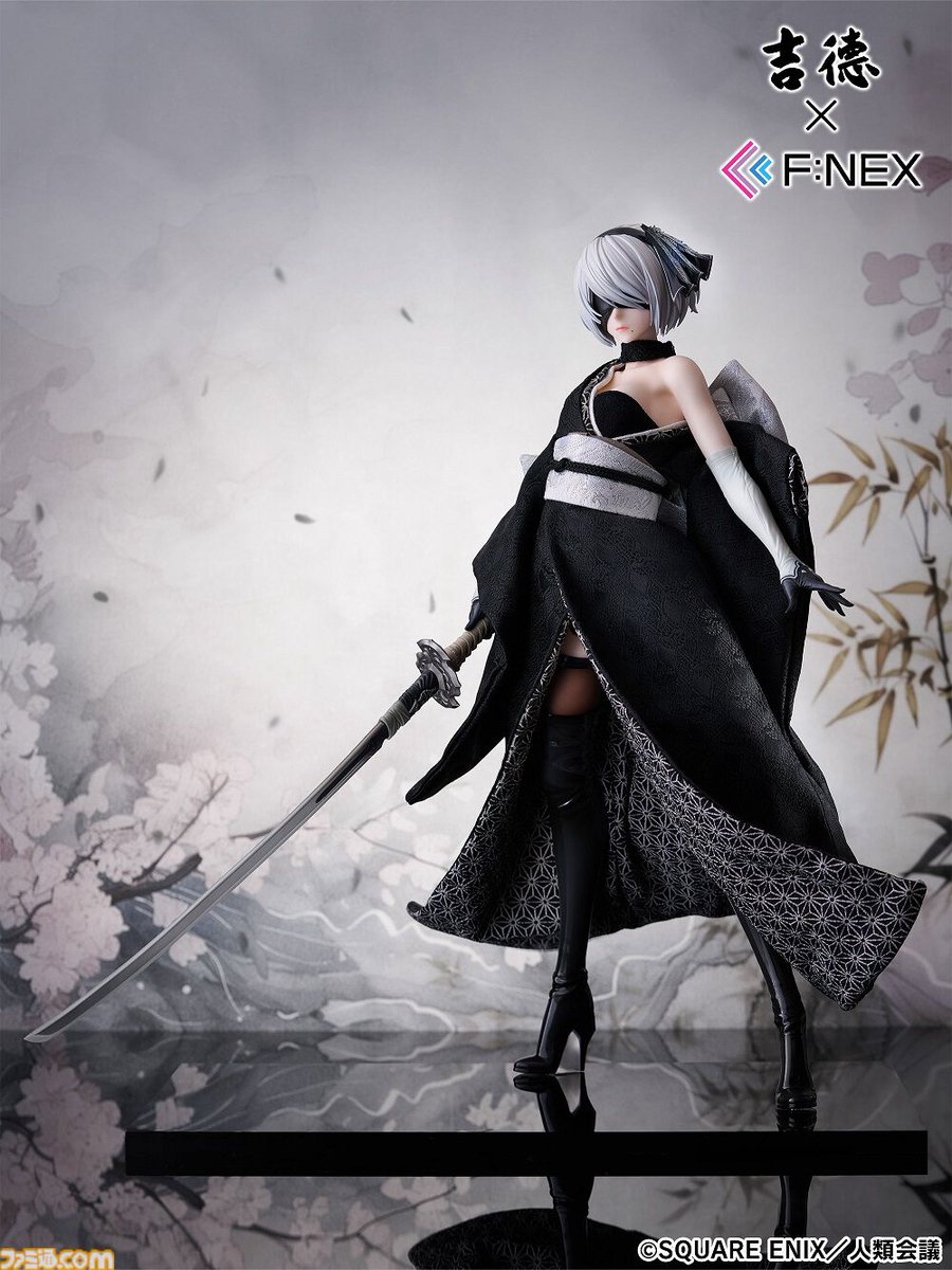 ニーア オートマタ Ver1.1a』2Bが“日本人形シリーズ”でフィギュア化