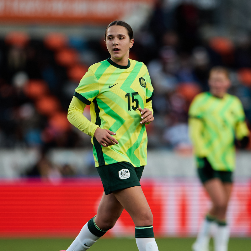 TheMatildas's tweet photo. Congrats, Dani! 👏

Daniela Galic has been named on @goal’s NXGN 2025: The 25 best teenage wonderkids in women's football!

#Matildas