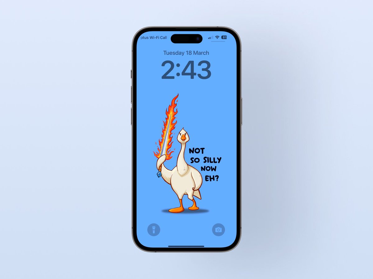 Sams_Scribble's tweet photo. I just created a wallpaper pack! Check it out on my website https://t.co/lh8cKg8nVL

#wallpaper #iPhoneWallpaper #sillygoose #cutewallpaper #australianartist #phonebackground #iphone #funnyarr https://t.co/LmXlieJ4av