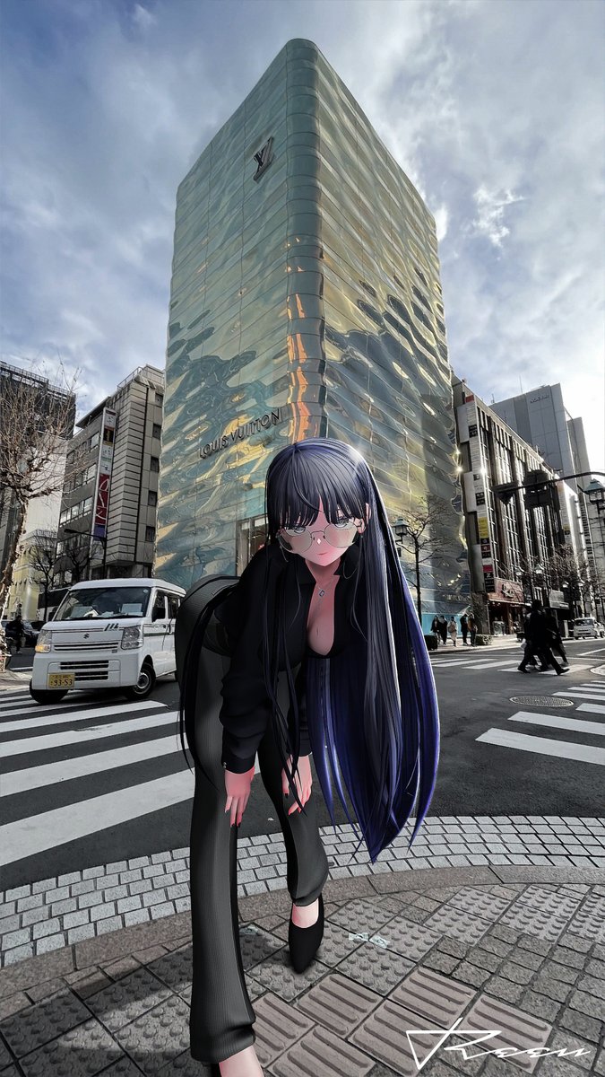 reeuwastaken's tweet photo. japan photo but its my #VRChat avatars https://t.co/v2OPJWSvqJ