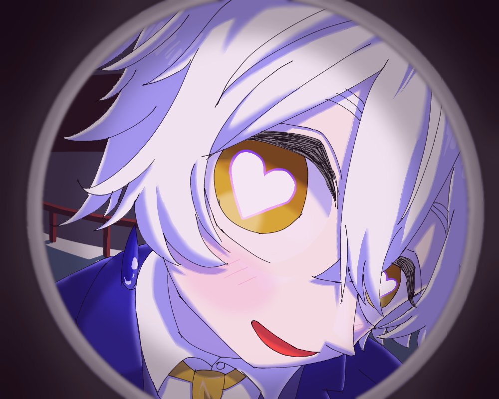 love_maginoreal's tweet photo. レグ…さんでモニタパロ第2弾！(半分くらいトレス)
通常目とハート目差分つきです〜 https://t.co/s9tLJoaWtd