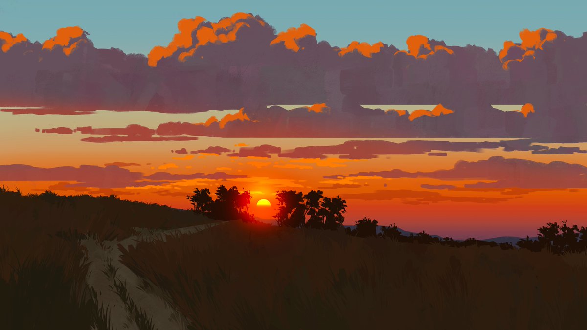 ItsEndyy's tweet image. Landscape Study