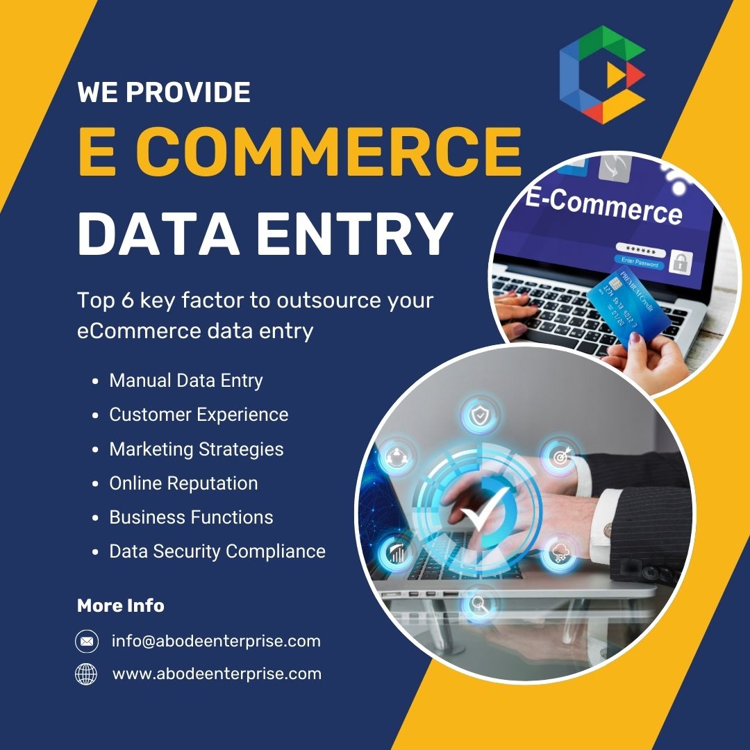AbodeEnterprise's tweet image. Top 6 key factor to outsource your eCommerce data entry.

📧 info@abodeenterprise.com
🌐 bit.ly/3ESVHUv
#abodeenterprise #datacollectation #dataprocessing #datamanagement #dataentry #ecommercedataentry