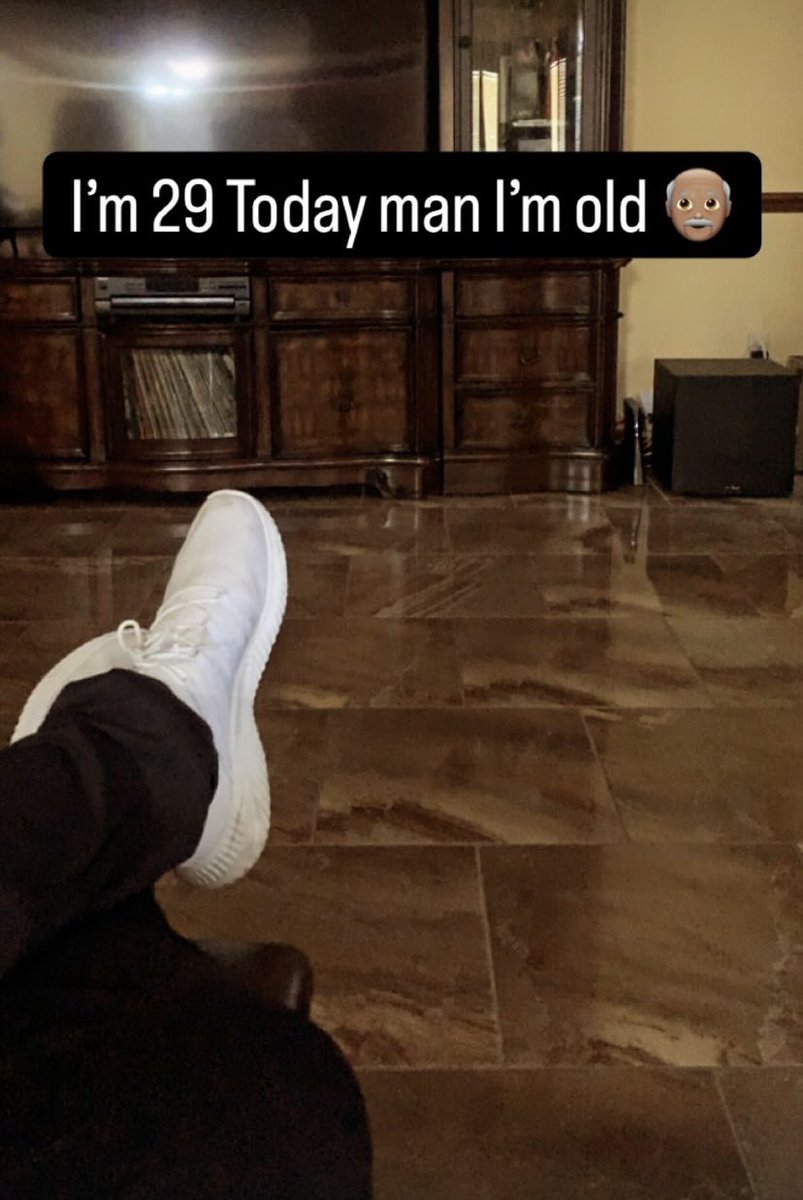 I’m really 29…. Today….