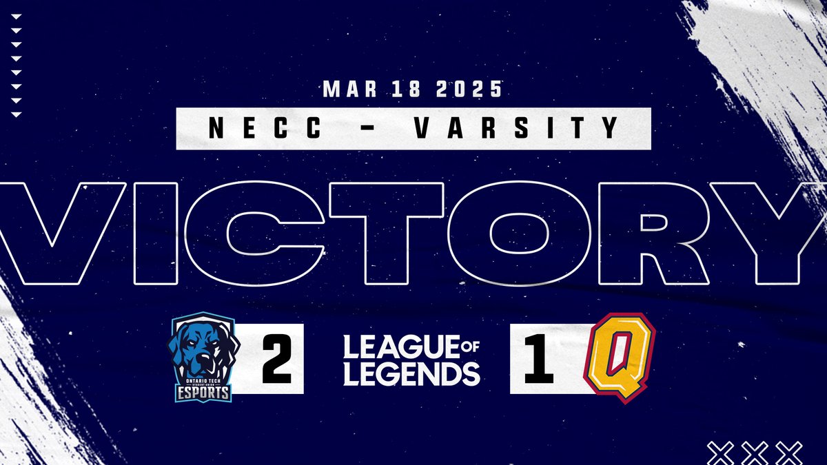 OTSU Esports (@otsu_esports) on Twitter photo Both OTSU League of Legends teams brought their A-game yesterday!
League of Legends Academy secured a 2-1 victory over <a href="/uOttawaEsports/">uOttawa Esports</a> 💥
League of Legends Varsity followed suit with a 2-1 win against <a href="/queens_esports/">Queen's Esports Association</a> 🏆 Both OTSU League of Legends teams brought their A-game yesterday!
League of Legends Academy secured a 2-1 victory over <a href="/uOttawaEsports/">uOttawa Esports</a> 💥
League of Legends Varsity followed suit with a 2-1 win against <a href="/queens_esports/">Queen's Esports Association</a> 🏆