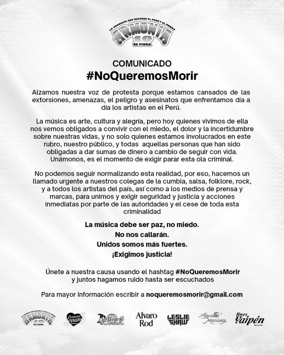 PolloFarsantePe's tweet image. Fuera Santibáñez.
Fuera Arana.
Fuera Quero.
Fuera Adrianzén.
Fuera Boluarte.

#NoQueremosMorir