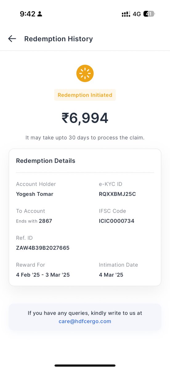 Yogeshhtomar's tweet photo. Today I completed processing timelines for the redemption which is 15 days , but still I haven’t received my payment https://t.co/7dEmQWe41z