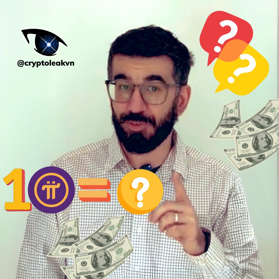 1 $Pi = 314,159$ GCV 🚀
World will agree with this price. 
Do you agree with this consensus price?
 
LIKE❤ AND RETWEET♻️ IF YOU LOVE PI NETWORK🎁 🚀

Make sure you are following me