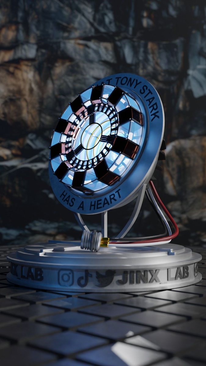 Jinx_Lab's tweet photo. My work in Blender 3D! Tony Stark Arc-reactor from "Iron Man" Marvel movie!

#jinxlart #b3d #blender3D #3DCG #3Dart #3Dartist #IronMan #Marvel #TonyStark #Arcreactor

Clay           //          Final render https://t.co/0mzbkbjrT9