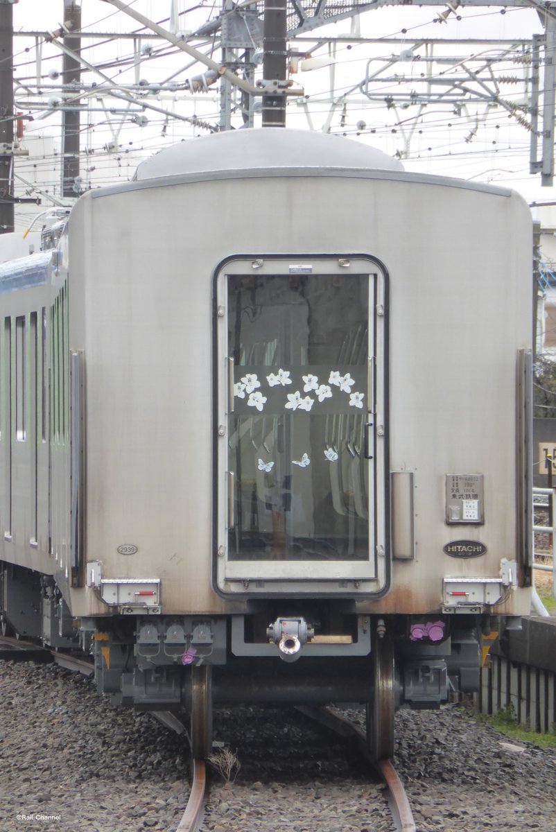 Rail_Channel's tweet photo. 2025.3.19
#61602F  津覇入場(5両化改造)  その2。64602号車 妻面

#60000系 #野田線 #アーバンパークライン #850型 #852F https://t.co/LB3Nvl55gZ