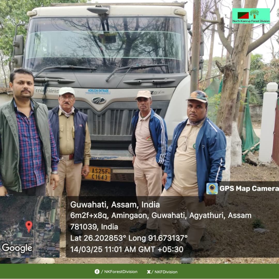 In two operations aimed at curbing illegal transportation activities, our team seized a vehicle loaded with ordinary clay at Banikuchi, Nalbari; &amp; a dumper involved in the illegal transportation of river sand was also intercepted and taken into custody.
<a href="/himantabiswa/">Himanta Biswa Sarma</a> <a href="/cmpatowary/">Chandra Mohan Patowary</a>