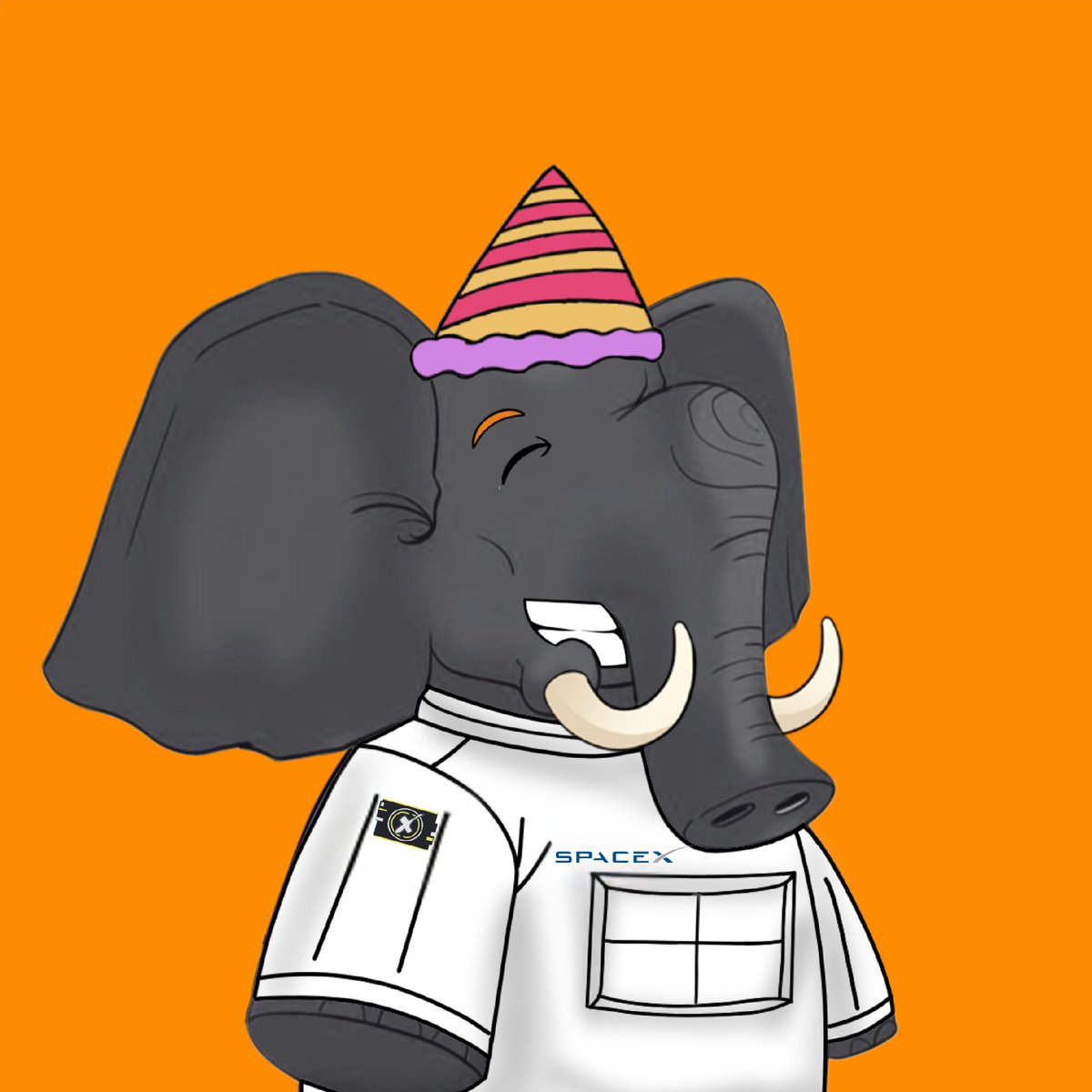 Trunks up to Elon Musk and the SpaceX team for bringing back the astronauts👨‍🚀🐘.  

This herd is throwing a party!  

Based Elephants landing soon

LG! 🐘🐘🐘