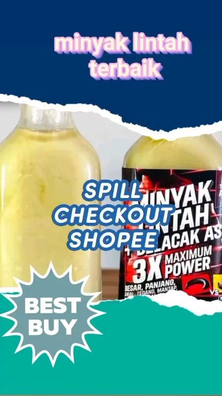 Hello kawan-kawan semua mari dapat minyak lintah terbaik untuk adik kekal besar tebal dan panjang my.shp.ee/ebuxf4p?smtt=0…