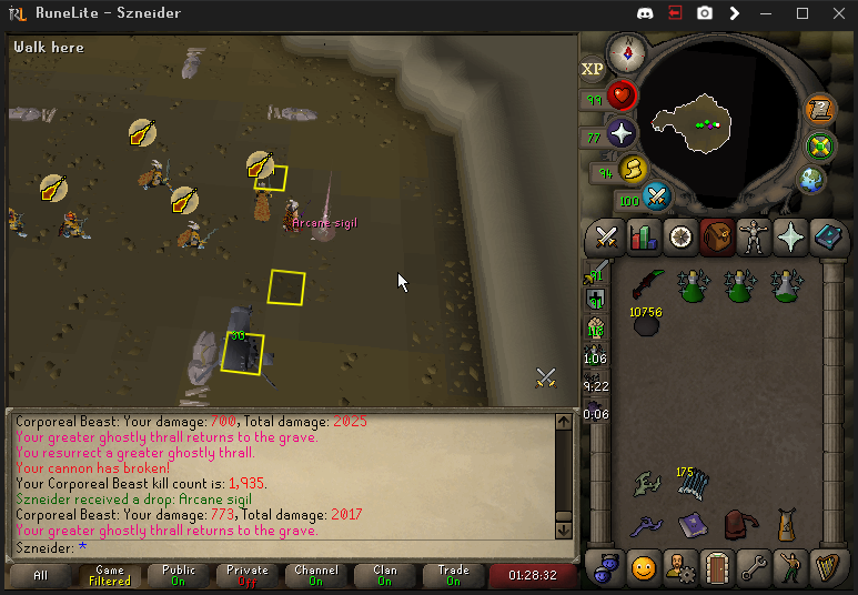 Quick lil' 34 Corp kills