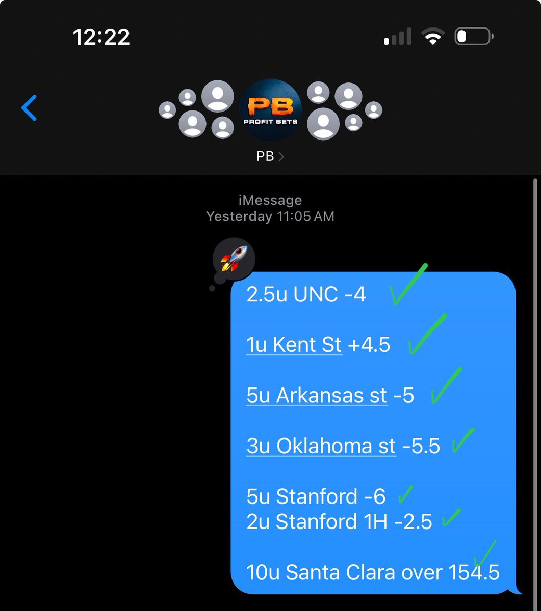 ProfitVIPs's tweet photo. Best run of my career continues! 

$500 —> $20k 🏆

$200 —> $11.5k 🏆

Private text list also went 7-0 🤯

No one outperforms nor outworks PB 

We do it again tomorrow 🤝 https://t.co/4ZQZmYvp2I