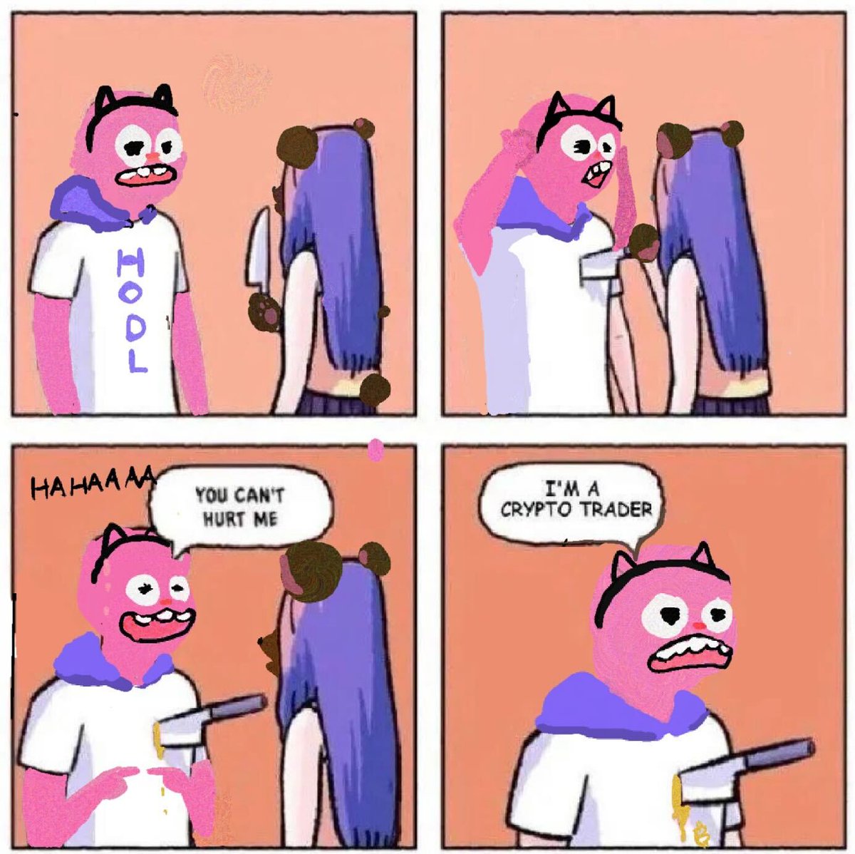 Crypto makes #Miuuu stronger.🤡