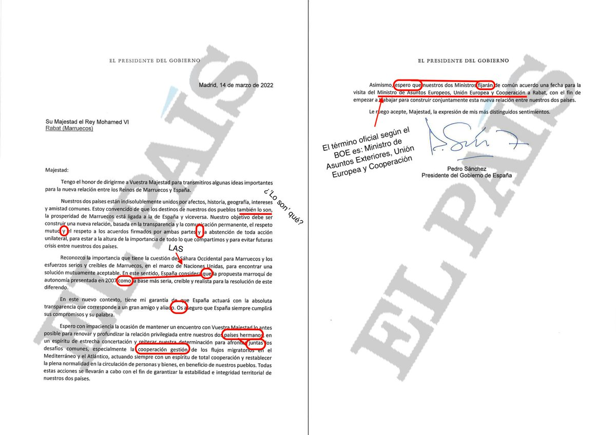 3 años del principio del CHANTAJE.