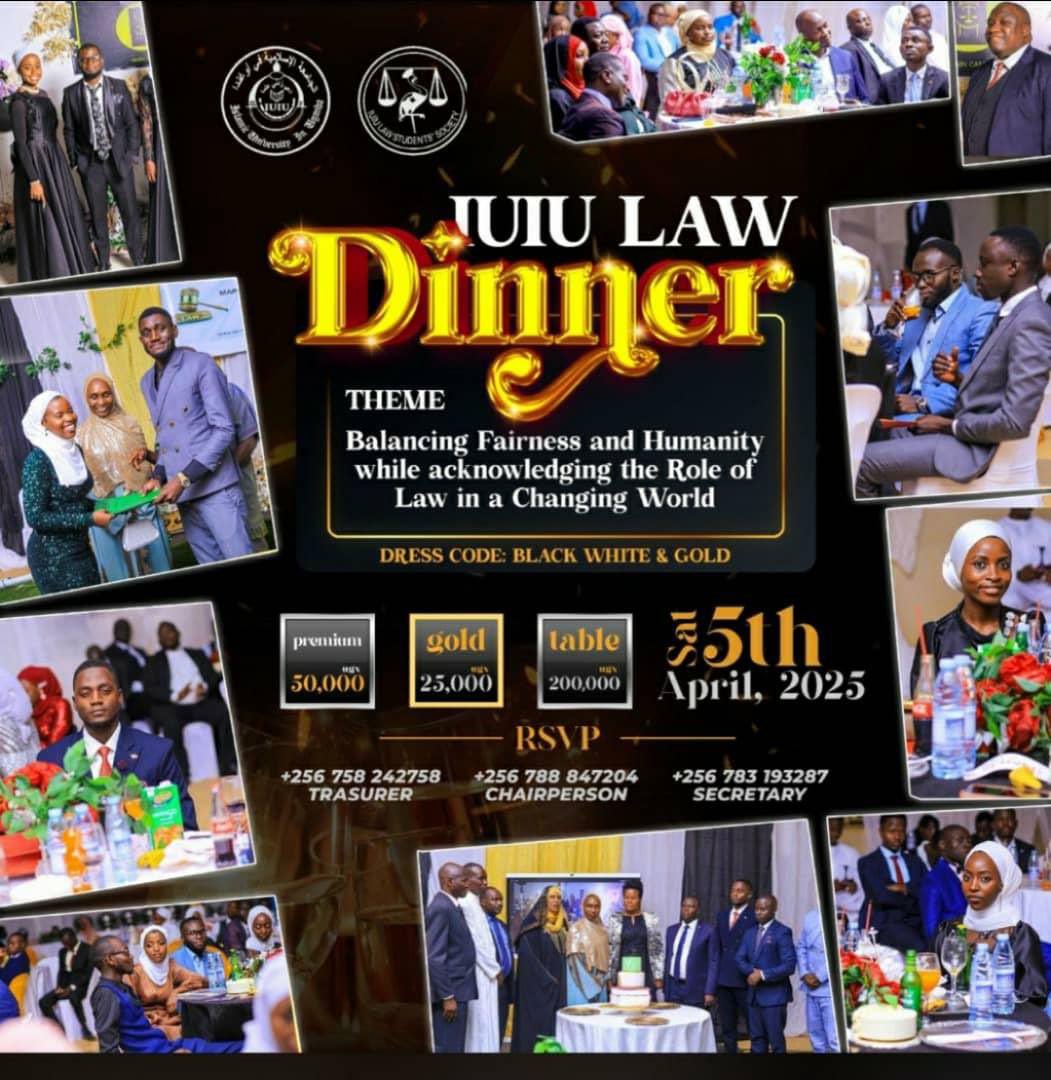 The annual law dinner is also here 

#IUIULawDinner2025
