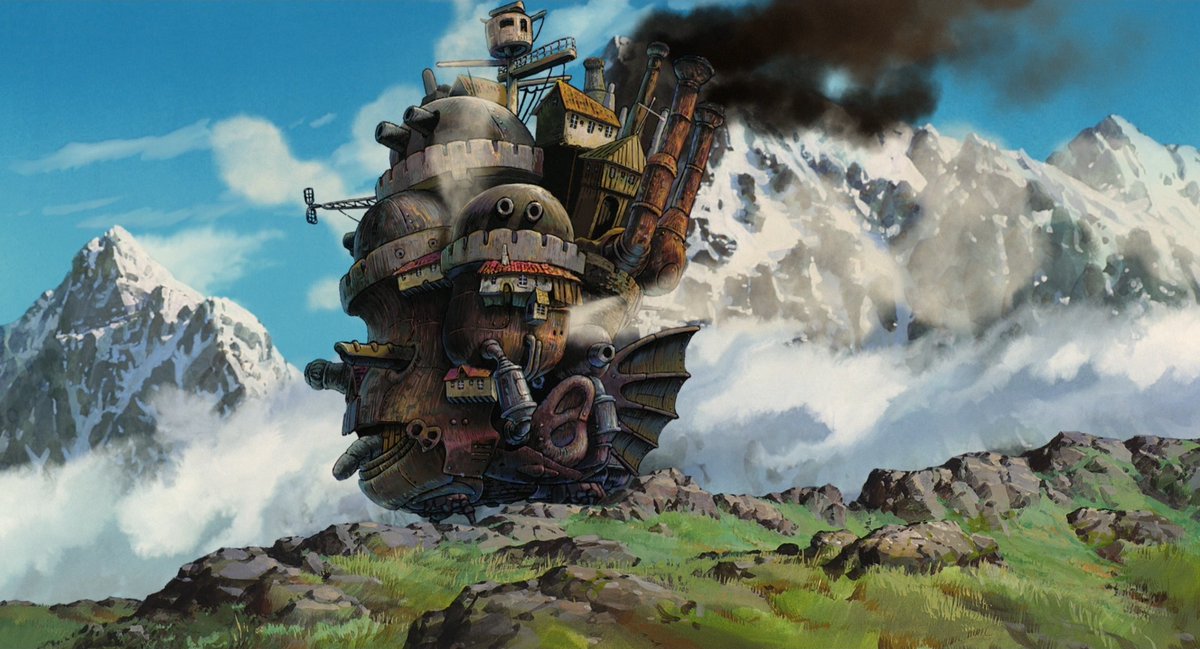 Jinx_Lab's tweet photo. My work in Blender 3D! Howl's Moving Castle by Hayao Miyazaki!
#jinxlart #b3d #blender3D #3DCG #3Dart #3Dartist #anime #howlsmovingcatsle #movingcastle #howlmovingcastle #ハウルの動く城 #HayaoMiyazaki #宮﨑駿
Reference // My render https://t.co/bI4SePo3QY
