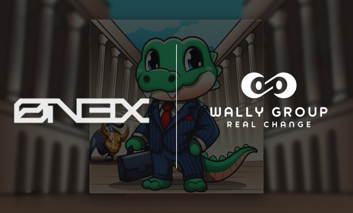 Partnership Announcement 🐊🚀
0N3X is happy to announce the successful Development &amp; Deployment of Smart Contracts &amp; Website Development for <a href="/TheWallyGroup/">The Wally Group</a> 
wallygroup.net

Stay tuned for their launch 22/03/25
#Crypto #Web3 #Development #meme