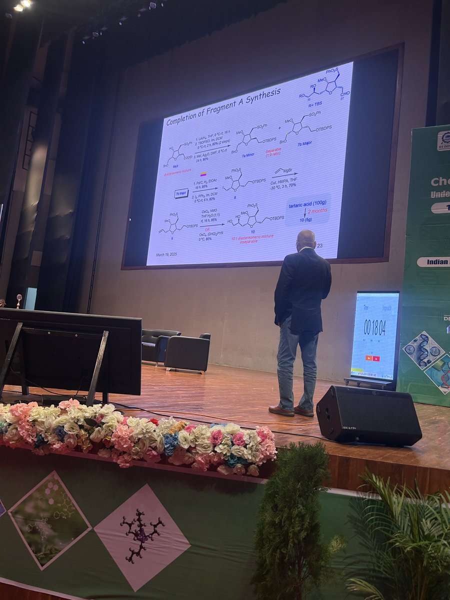 Department of Chemistry, IIT Indore (@chemistryiiti) on Twitter photo Prof. Javed Iqbal delivers an ignited Plenary lecture In SCC III-2025 on Ring Closing Metathesis based Synthesis and Stem cell application <a href="/DebayanDr/">Dr. Debayan Sarkar</a> <a href="/dipak_666/">Dipak Kumar Roy</a> <a href="/IITIOfficial/">IIT Indore</a> Prof. Javed Iqbal delivers an ignited Plenary lecture In SCC III-2025 on Ring Closing Metathesis based Synthesis and Stem cell application <a href="/DebayanDr/">Dr. Debayan Sarkar</a> <a href="/dipak_666/">Dipak Kumar Roy</a> <a href="/IITIOfficial/">IIT Indore</a>