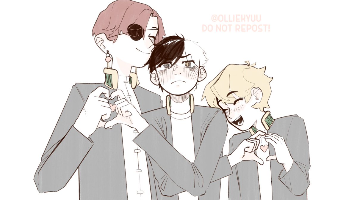 my favorite trio <3 #windbreaker