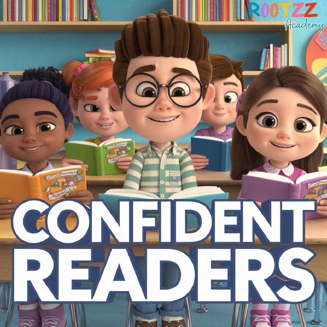 RootzzAcademy's tweet image. Boost your child's confidence with Rootzz Academy’s independent reading programs. Our innovative methods lead to measurable success and joyful learning moments. #ConfidenceBoost #IndependentReading #SuccessStories