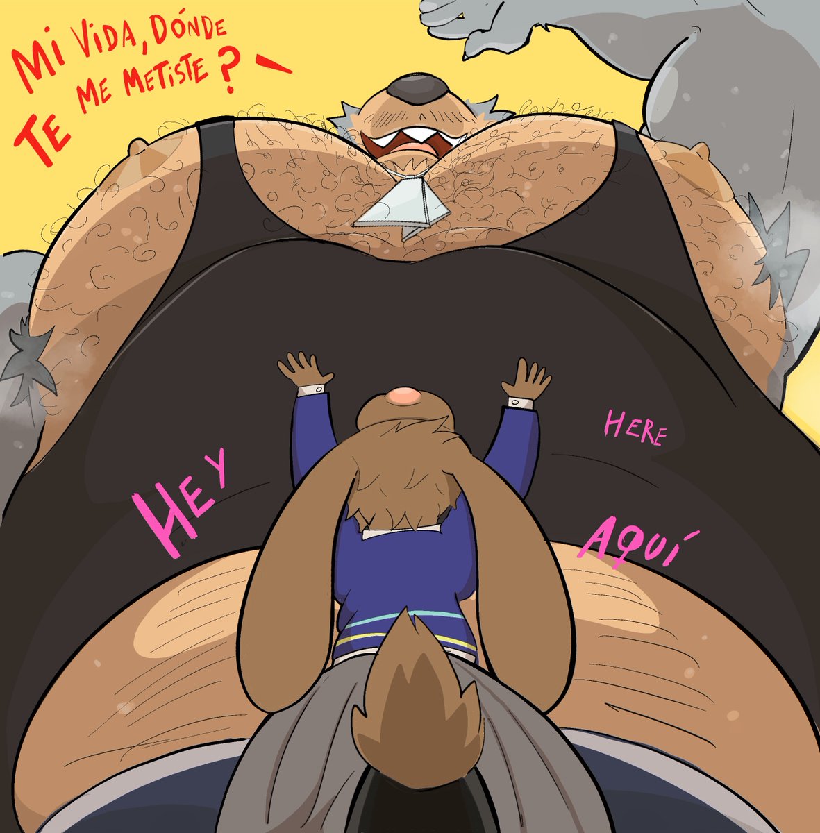 You guys have no idea how much I love this Mexican version of Legoshi. 
I just had to make a fanart of how I imagine him heading out for a date with Haru!  :3