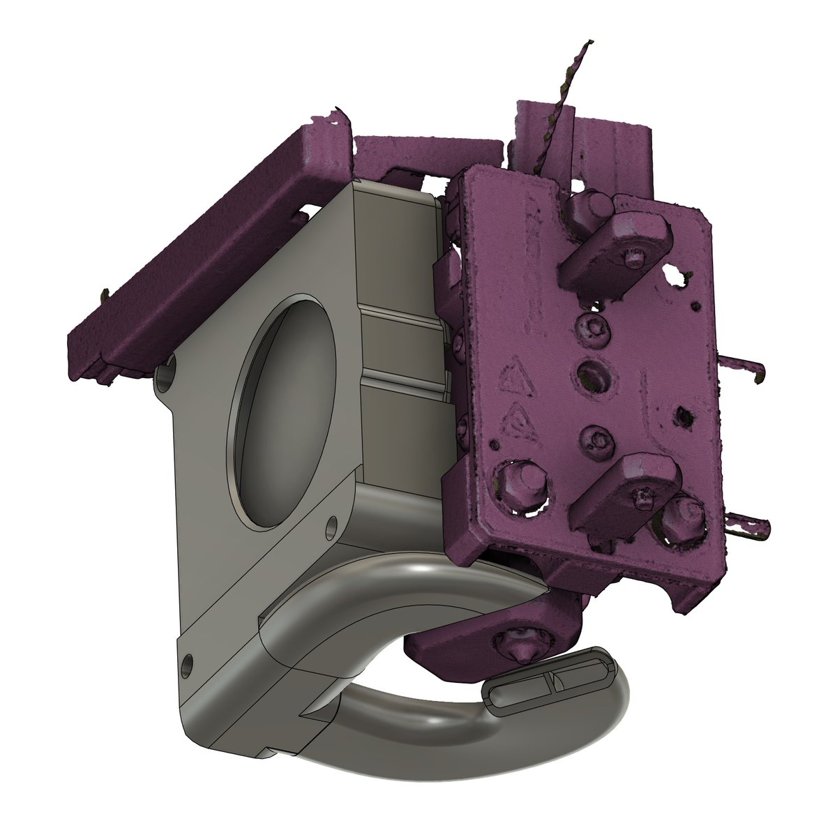 IPIND3D's tweet image. Project Mastodon - a major part cooling upgrade for your Prusa XL.
Now available on @printablescom
printables.com/model/1234798-…