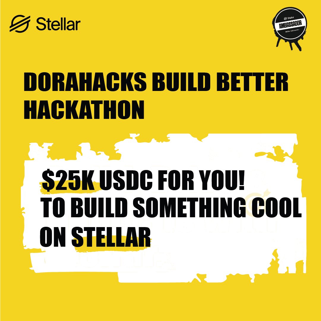 Gm East Africa,

Are you ready for <a href="/DoraHacks/">DoraHacks</a> Let us see our E.Africa devs grabbing this

#StellarEAC #BuildOnStellar