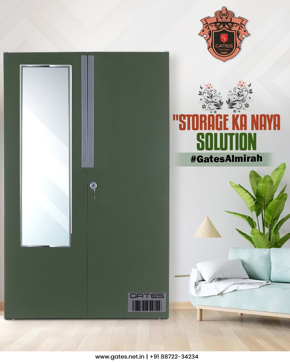 ExpertsGates's tweet photo. Smart storage solutions jo aapke ghar ko stylish bhi banaye aur organized bhi rakhe! 🏠 .
.
.
.
#steelalmirah #homeessentials #durablefurniture #stylishstorage #moderninteriors #mazbootikastyle #homeupgrade #furnituredesign #storagesolution #gatesalmirah

https://t.co/NIFCXnnCRe https://t.co/C3rT4NvJFS