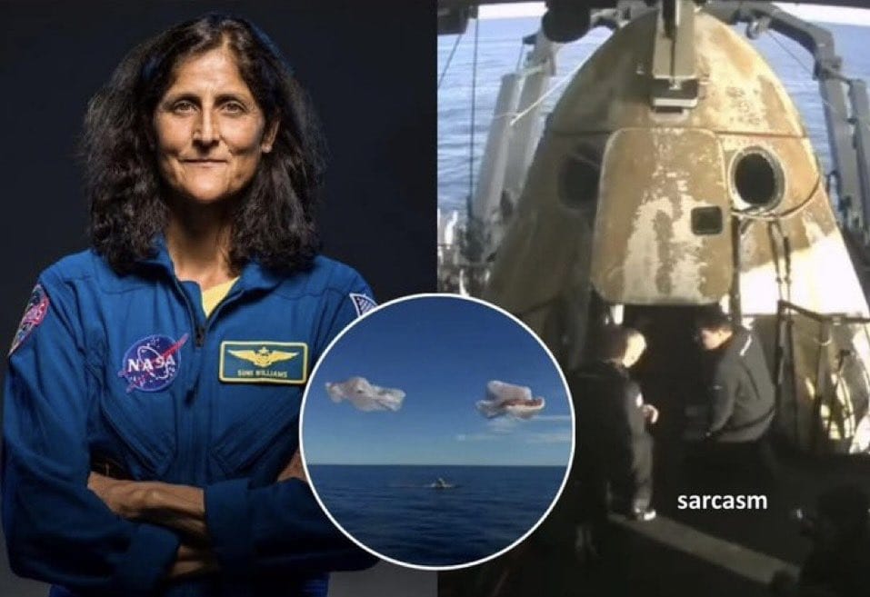 Mahaveer2806's tweet photo. धैर्य की जीत💐#sunitawilliamsreturn
Welcome Home, Astronauts! 🚀 #NASA

सुनीता विलियम्स अंतरिक्ष में थीं, लेकिन उनका मन धरती पर था।
तकनीकी खराबी के कारण उनकी वापसी में देरी हो गई। 9 महीने अकेले रहना आसान नहीं था, लेकिन उन्होंने हिम्मत नहीं हारी। https://t.co/BYwPuTDNAr