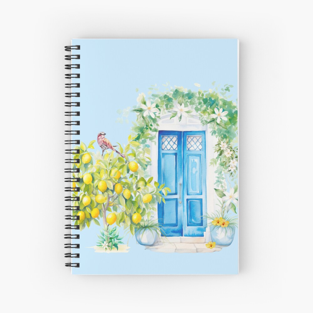 HurmerintaArt's tweet image. In late spring flowers bloom and in the summer lemon trees start to make lemons. A Mediterranean garden is simple but very beautiful.

#notebooks #aprons #pouches #pillows #coasters #bathmats 

redbubble.com/i/notebook/The… #findyourthing #redbubble