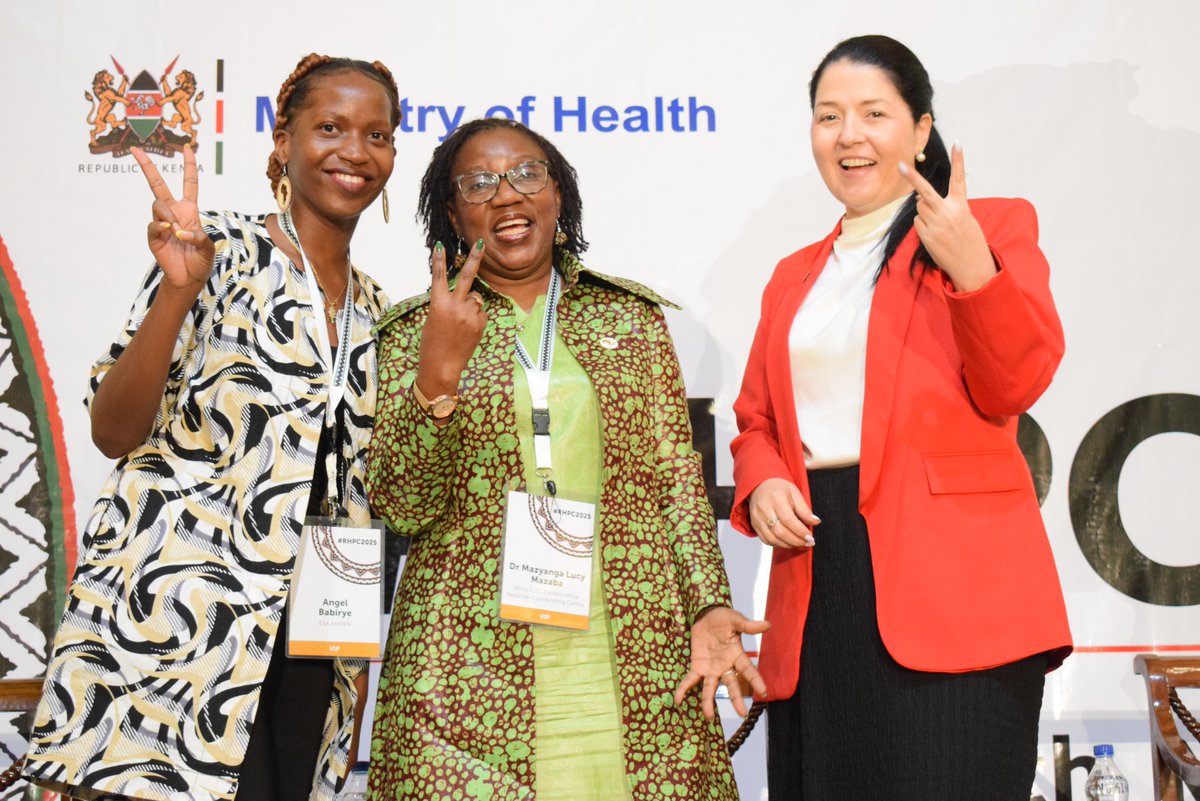 Dr Mazyanga Lucy Mazaba (@mazmazli) on Twitter photo I enjoyed being on the Panel discussion facilitated by a young energetic female <a href="/angel_Babirye1/">Angel Babirye</a>
#RHPC2025 I enjoyed being on the Panel discussion facilitated by a young energetic female <a href="/angel_Babirye1/">Angel Babirye</a>
#RHPC2025