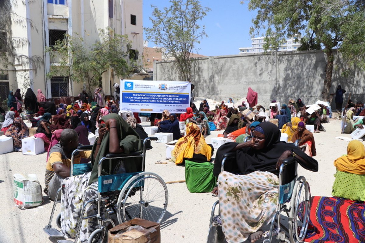 📢 Emergency Food Aid Distribution in Mogadishu! 🍚🥖

On March 18, 2025, Mission for Emergency Aid &amp; Lifesaving (MEAL) successfully conducted an Emergency Food Aid Distribution to 200 vulnerable households, including people living with disabilities, in Mogadishu.