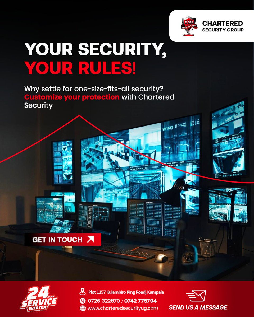 charteredSecGrp's tweet photo. Tailored security for your unique needs! π₯Β #CharteredSecurity crafts protection plans that fit your lifestyle.Β 24/7 protection you can trust.
Get in touch for any security needs!
π 0726 322870 / 0742 775794
π https://t.co/s3497UfOxM
#SecurityServices #SecurityExperts https://t.co/if8u4NSKeo