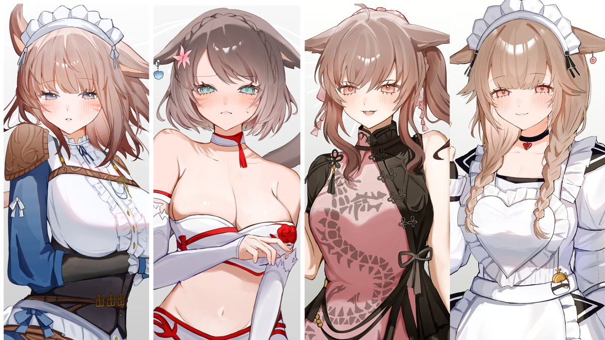moiti110's tweet image. ✨Commissions Open on VGen✨
【VGen commission】📷 vgen.co/mochi110
You can check my terms of service on my VGen website.!
Feel free to DM me to ask or discuss with me!
I look forward to hearing from you!
(VGen accepts PayPal!)
