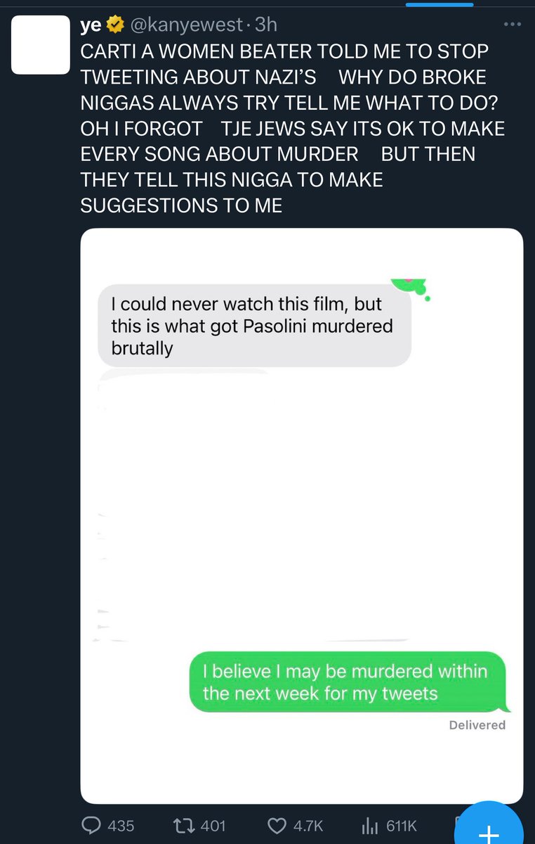pissvortex's tweet photo. Why is Carti talking about Pier Paolo Pasolini with Kanye https://t.co/OPy2mLmEj9