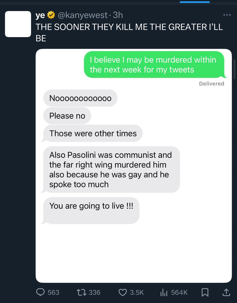 Why is Carti talking about Pier Paolo Pasolini with Kanye