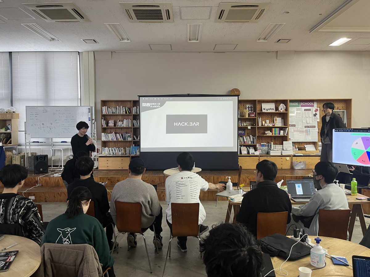 CraftStadium's tweet photo. スポンサー企業「https://t.co/cfyLCUQTf2」様のご紹介です🥂
@HackBarKobe 

#関西ビギナーズハッカソン https://t.co/kt6rfKRhqR