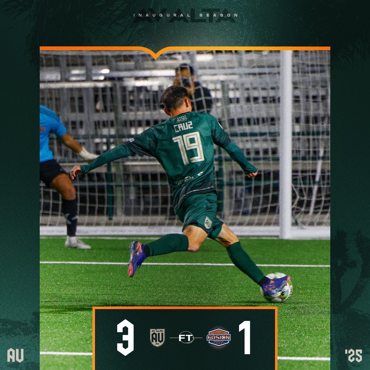 AVALTAFC's tweet photo. FULLTIME AV ALTA FC’s first win in the stadium  🎉⚽️ https://t.co/Jqppst5pdW