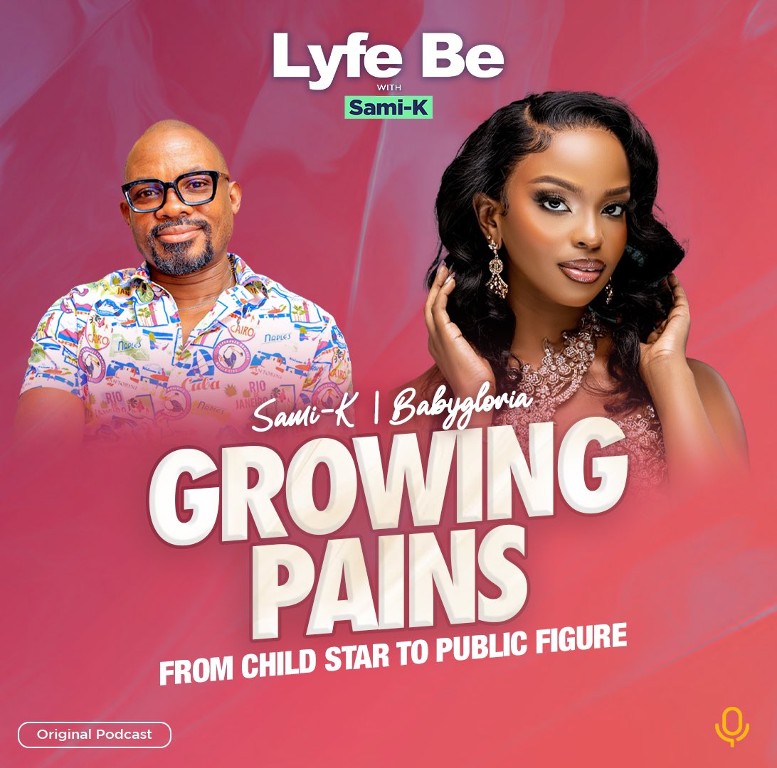 Join us this evening at 8 PM on YouTube, Apple Podcasts, or anywhere you get your podcasts for a candid conversation with @Babygloriamusic about her life, her sudden decision to leave the "Kampala Cream" reality TV show, and more at youtube.com/@Lyfebepod.