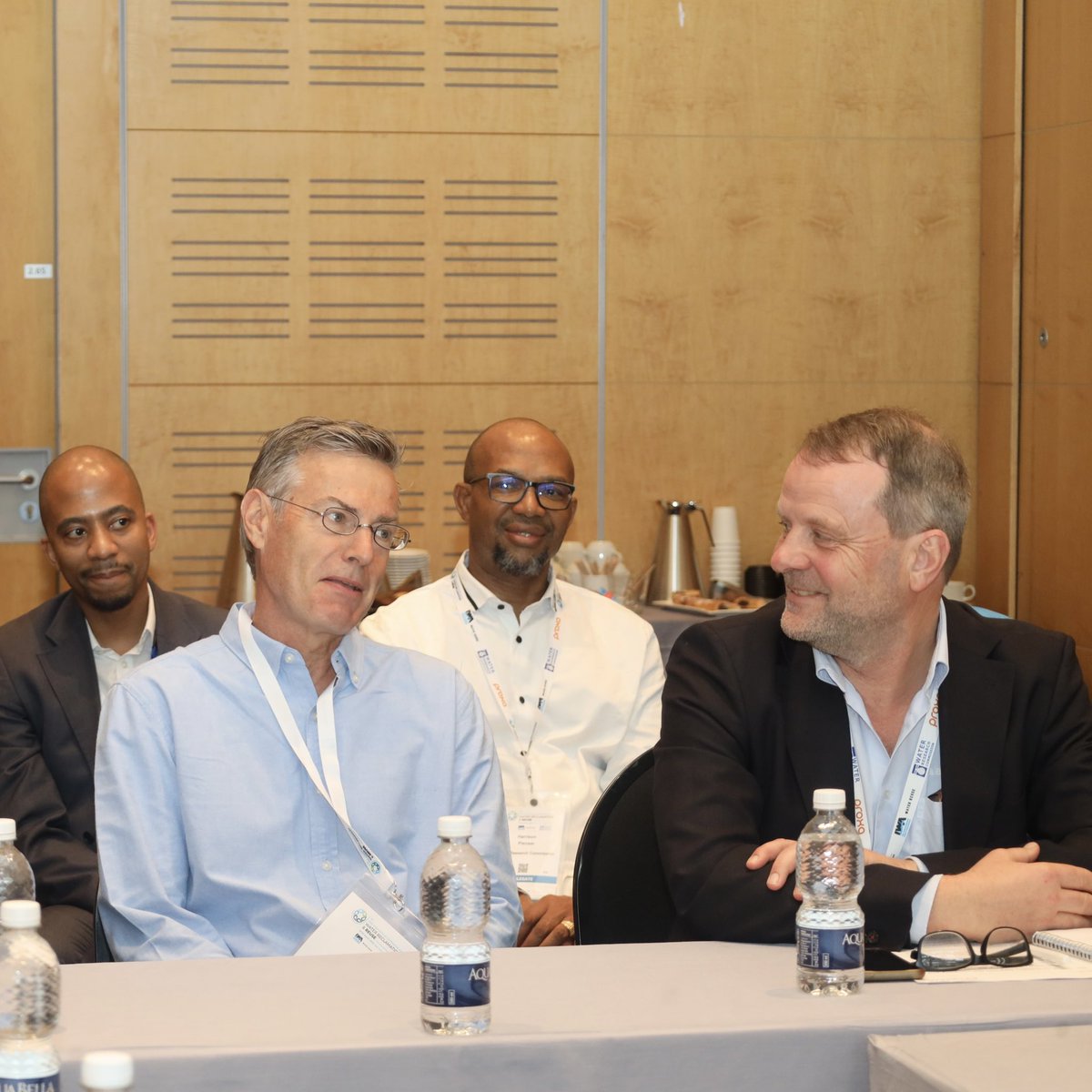 Rand_Water's tweet photo. #IWAWRCConference
Speaking at the Roundtable: The Case of Ring-Fencing the Water Sector in South African Metros this afternoon, the Chairperson of the AWSISA and Rand Water Board, Mr. Ramateu Monyokolo, addressed a pressing challenge, the financial instability of municipalities. https://t.co/5JS6QWPMqE