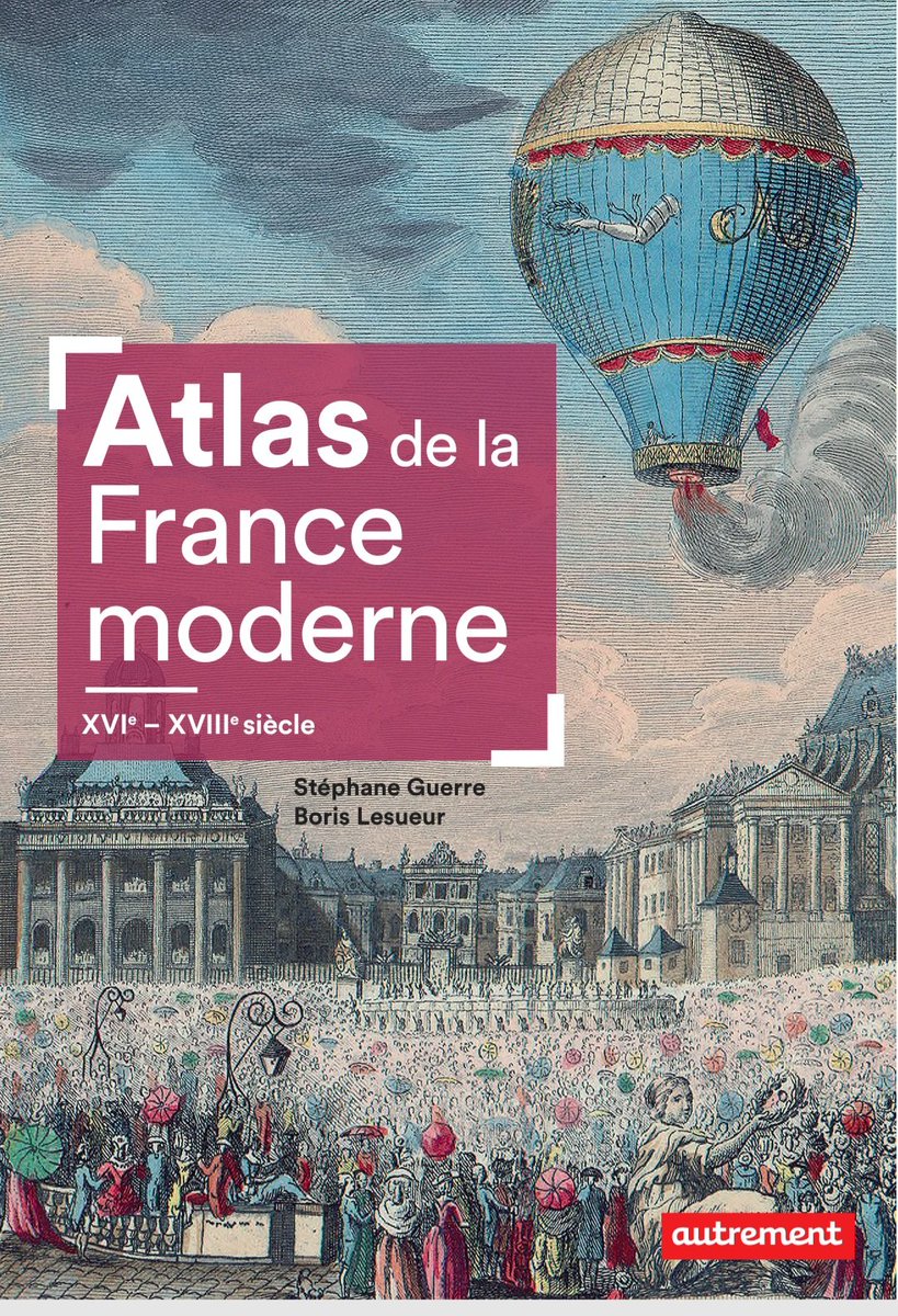 Notre atlas sort aujourd'hui. Longue vie à lui...